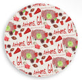 UGA Vinyl Placemat | University of Georgia Game Day Table Decor