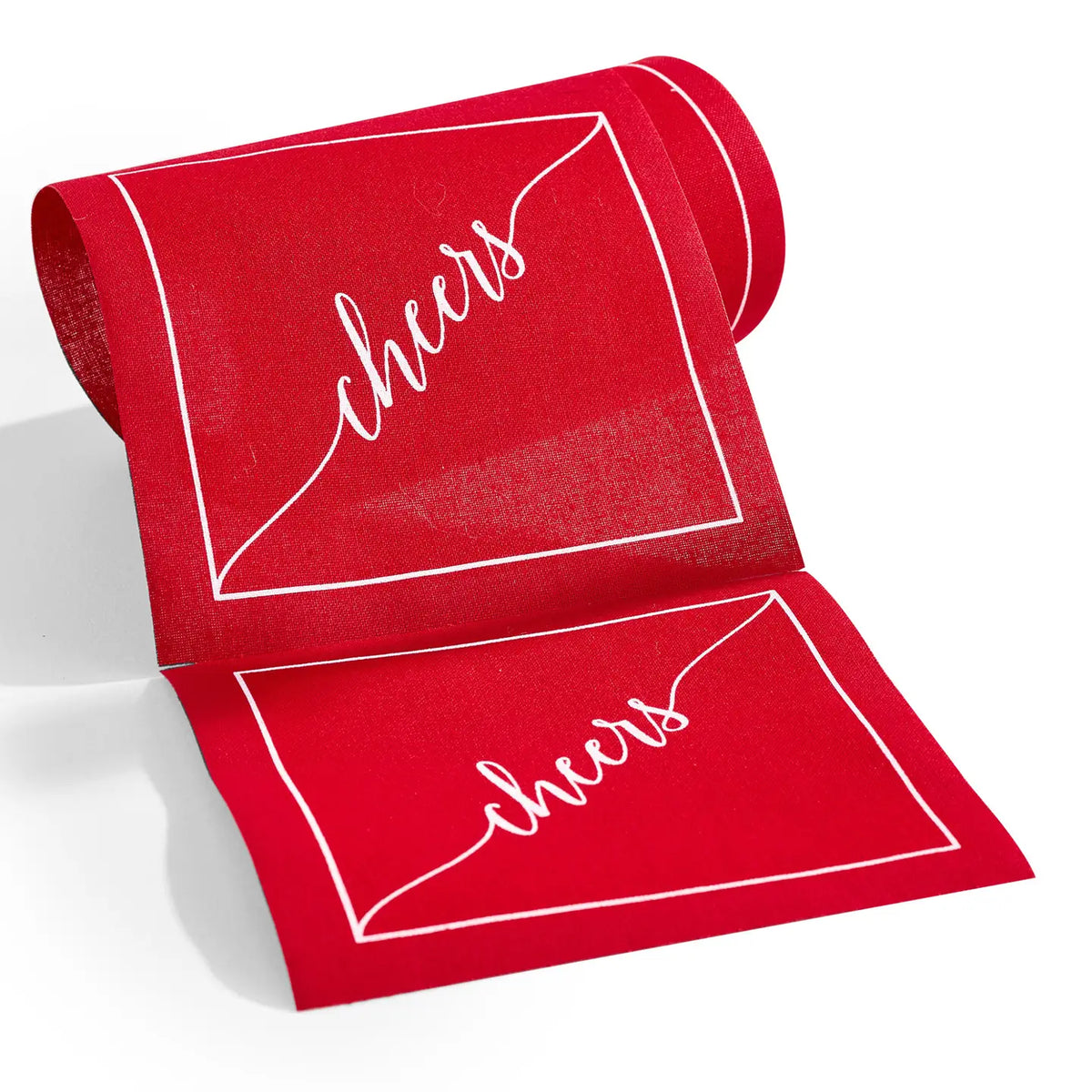 Red Cheers Cocktail Napkins