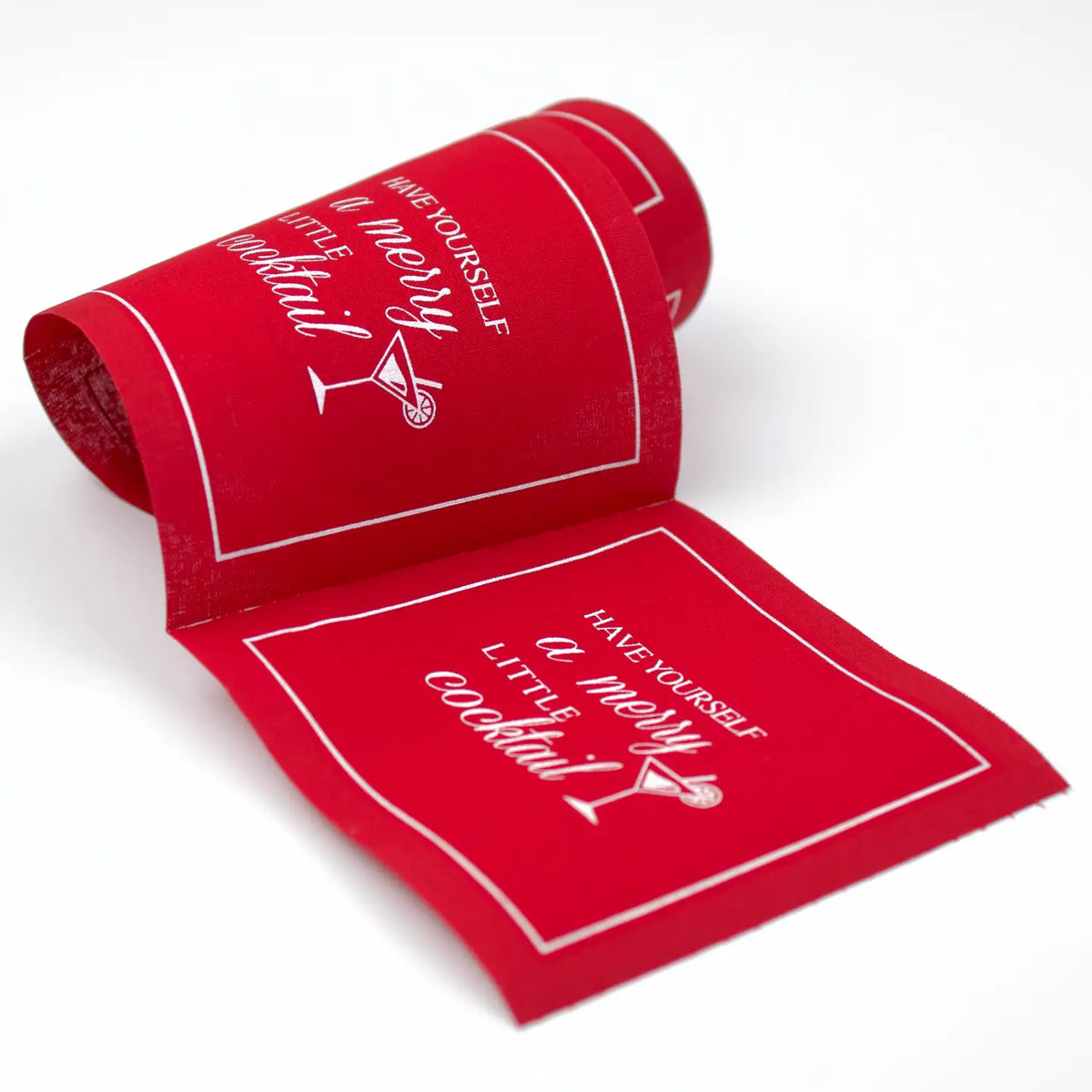 Merry Little Cocktail Napkins | Festive Christmas Party Napkins