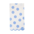 Blue Polka Dot Dinner Napkins | Stylish Party Tableware