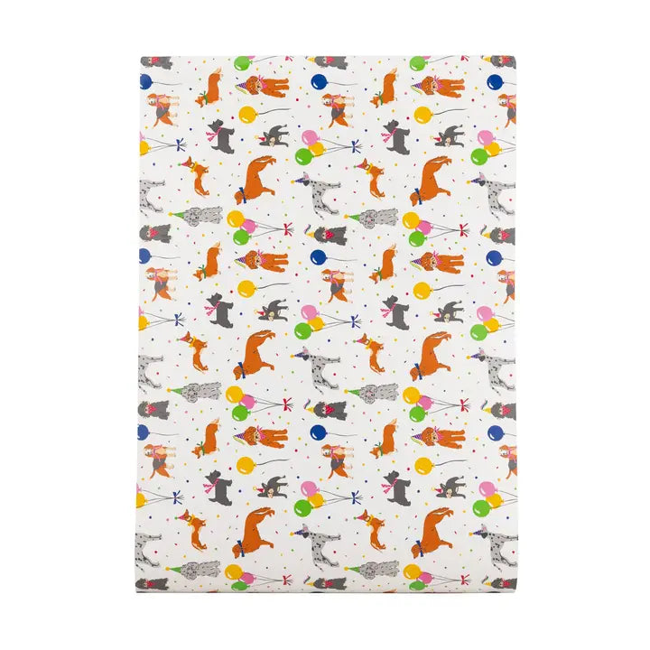 Dog Party Table Runner | Dog Birthday & Pet Party Decor