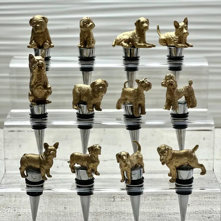 Dog Wine Stopper | Unique Wine Accessory for Dog Lovers