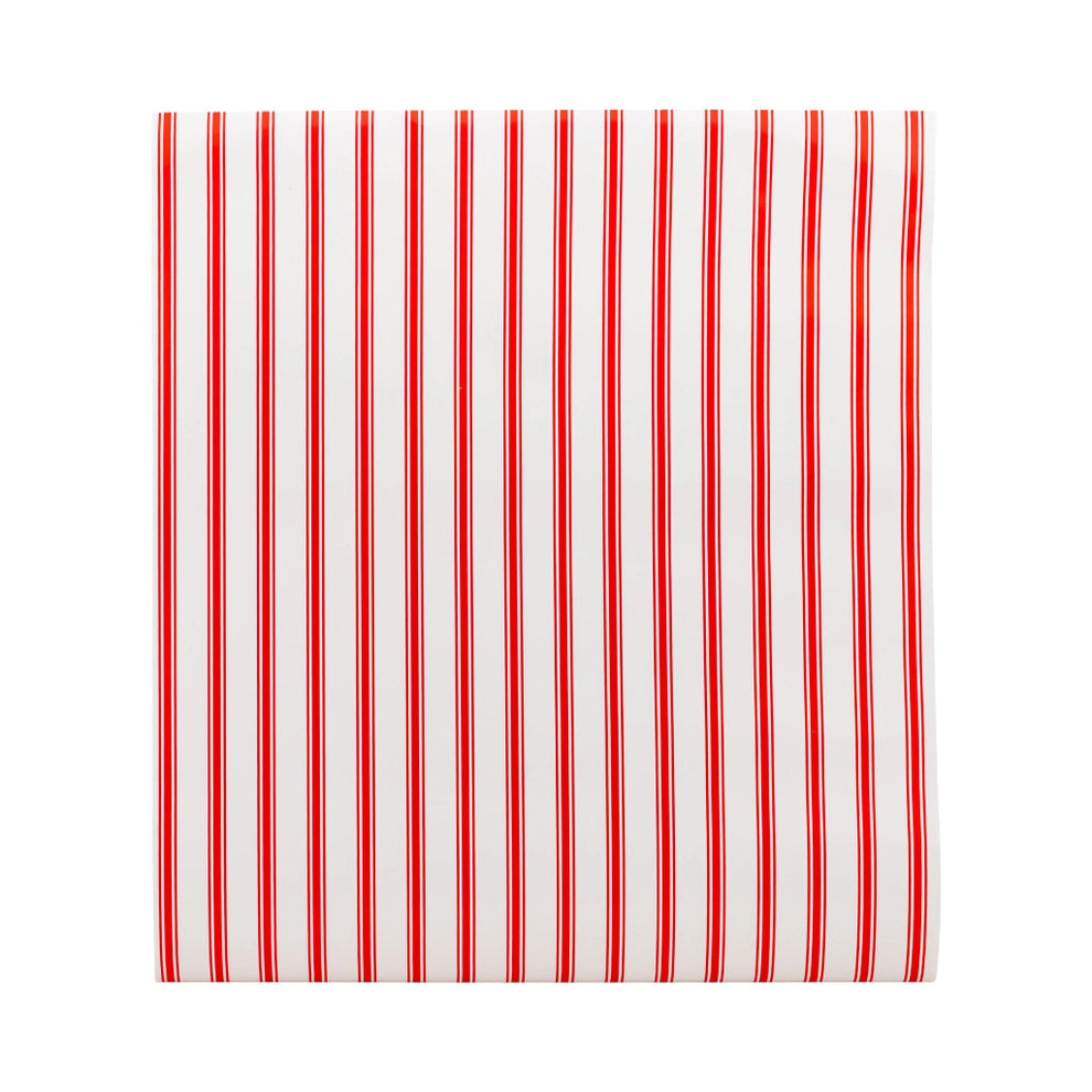 Red Striped Table Runner | Festive Table Decor & Entertaining