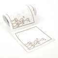Golden Bubbles Cotton Cocktail Napkins | Elegant Party Napkins